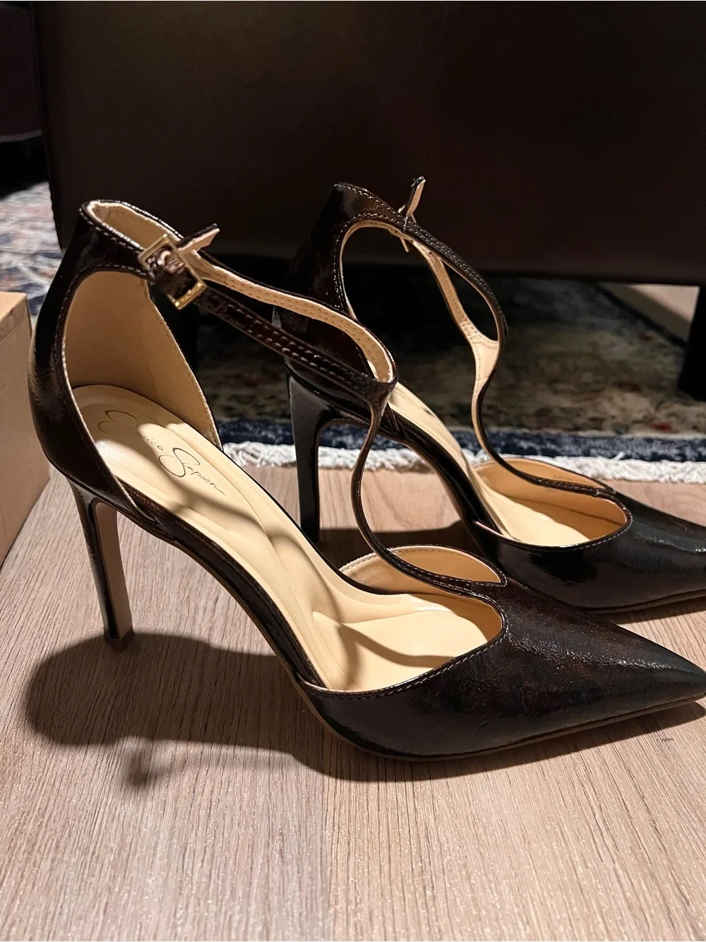 NWT - Jessica Simpson - Willna Pump in Chocolate Bronze